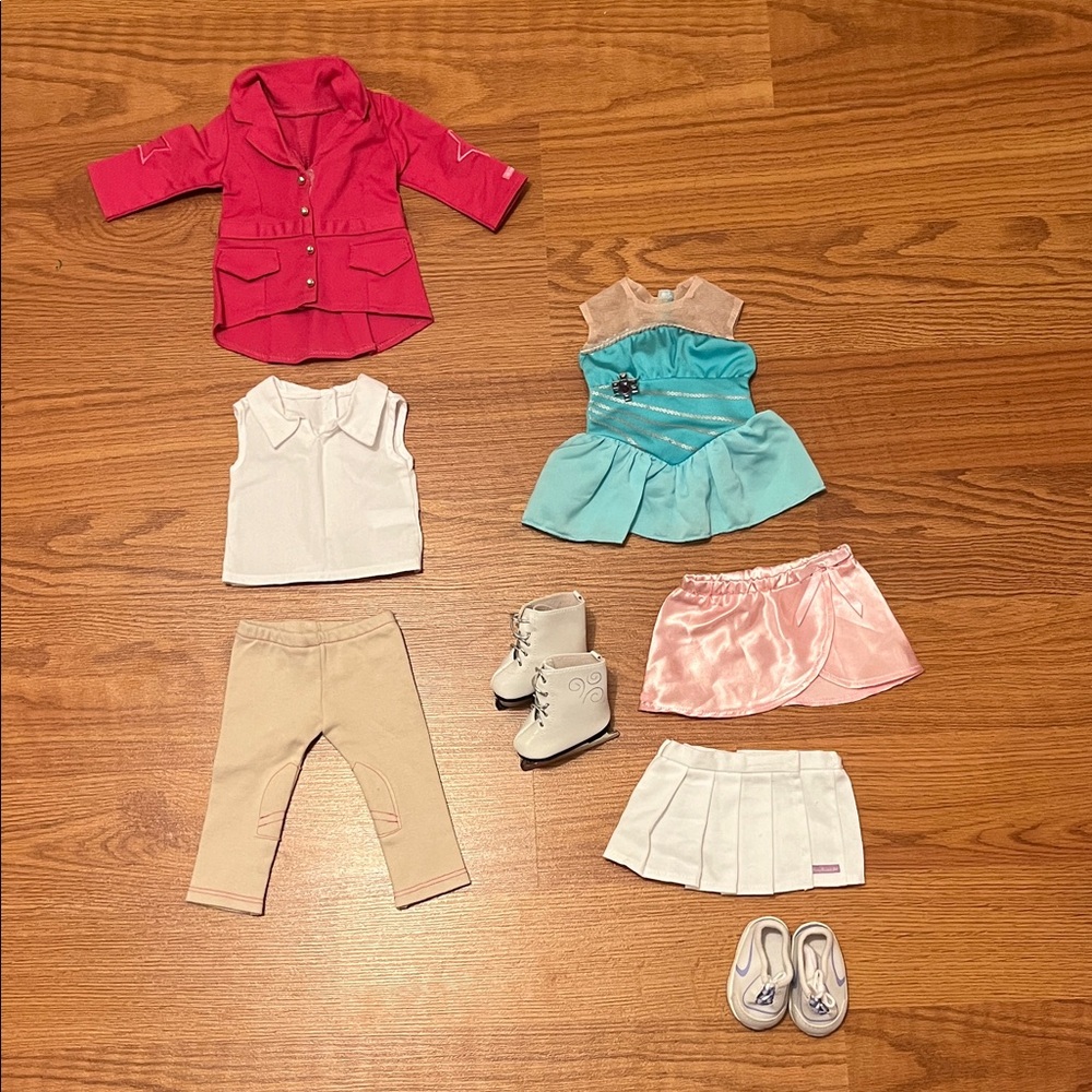 American Girl Doll Sports Set